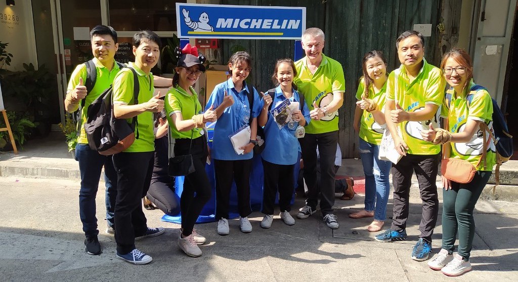 The Amazing Race event for Michelin in Bangkok was a resounding success