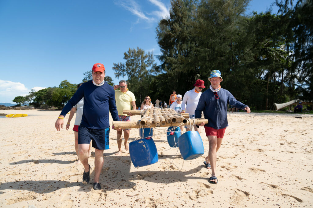 The Survivor Island event for Alfa Bank was a thrilling and immersive corporate retreat designed to build resilience